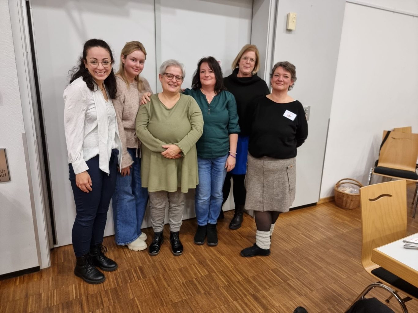 16.01.2026 Neujahrsempfang Ehrenamt im Bürgerhaus Frei-Weinheim Die SAPV Schwestern der Evangelischen Sozialstation und der Hospizgruppe Ingelheim.